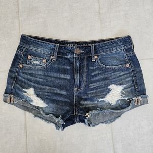 American eagle denim shorts